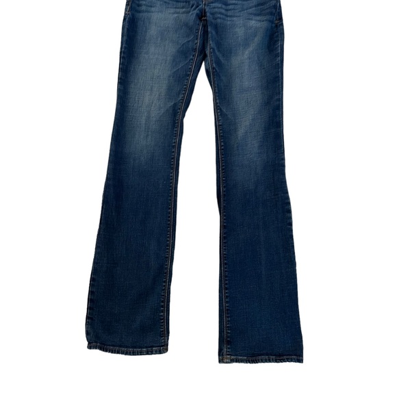 Express Barely Boot Low Rise Jeans Size 4R - Picture 3 of 16